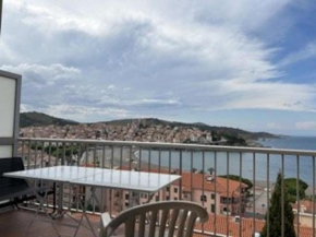 Appart 2p/cabine 6 pers à 200m plage Banyuls-sur-Mer, clim, parking, vue imprenable - FR-1-225C-530